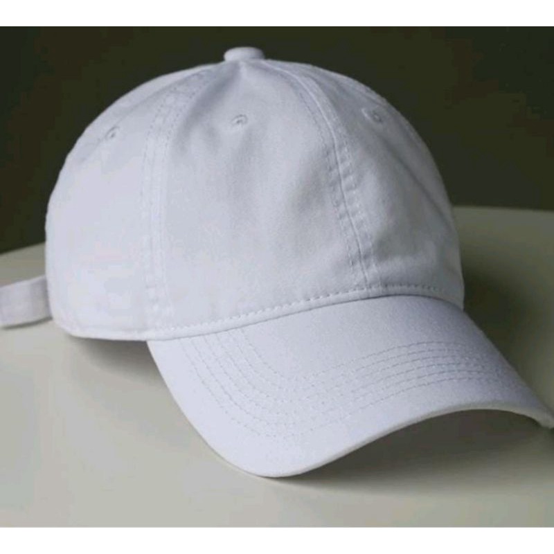 Topi Baseball Polos Pria Wanita