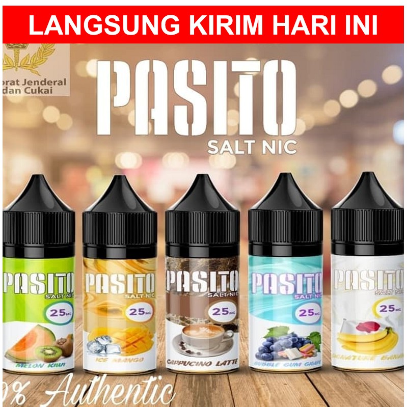 Authentic Liquid Salt Nic Vape Pods Pod System Pasito 30 Ml Pita