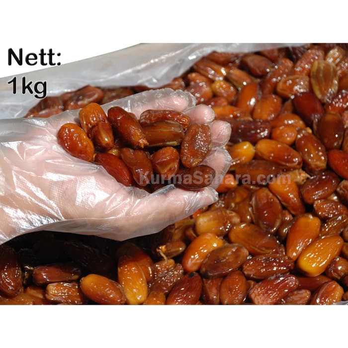 

FLASH SALE - KURMA MADU TUNISIA 1KG PREMIUM SAHARA PROCESSED DEGLET NOUR ORIGINAL