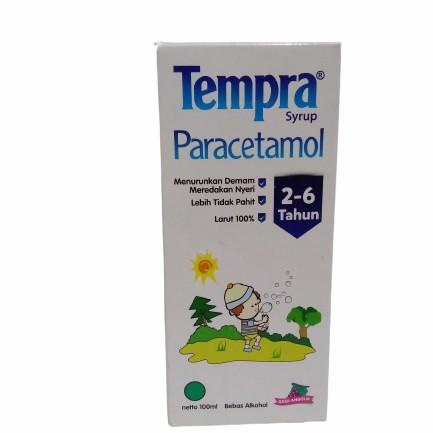 Tempra Syrup 2-6 Tahun 100 Ml Rasa Anggur