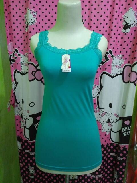 Miranda Thank Top Tali Renda Size L - XXL Rayon Grade A bahan Adeem Bagus Nyaman