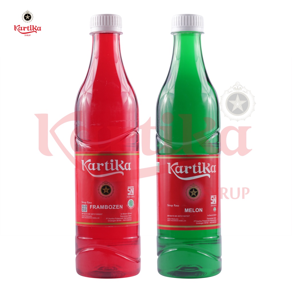 KARTIKA Sirup Frambozen &amp; Melon 620 ml