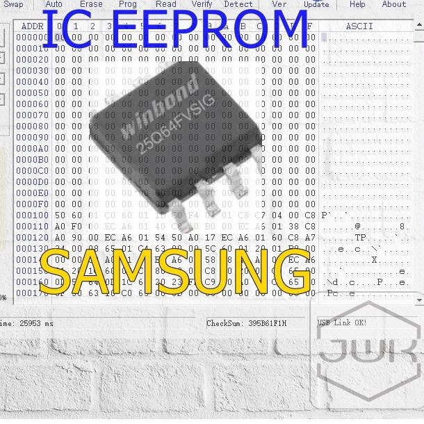 IC Eeprom plus Firmware TV Samsung Siap Pakai