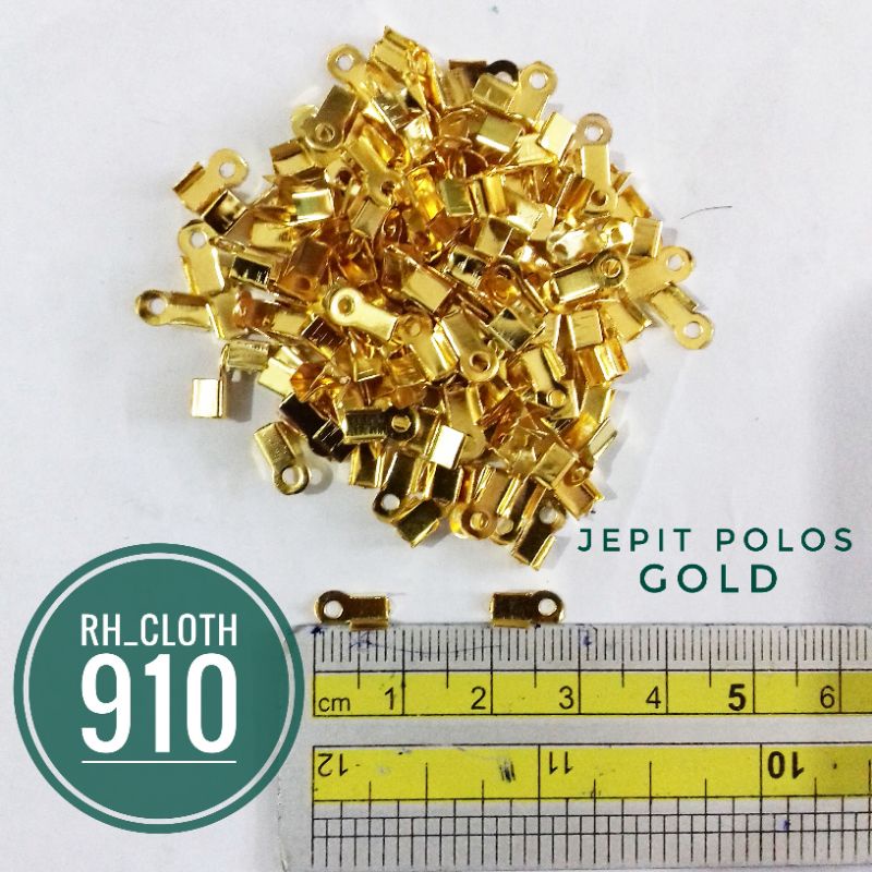 Jepit Tali PB 02 Gold (± 400 pcs)