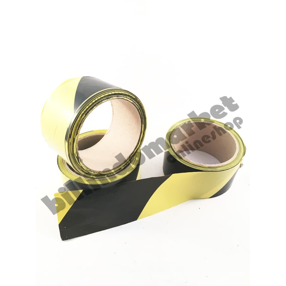 Barricade Tape Safety Line Kuning Hitam 2 x 40meter BEST Barricade Tape Safety Line Kuning Hitam 2 x 40meter BEST