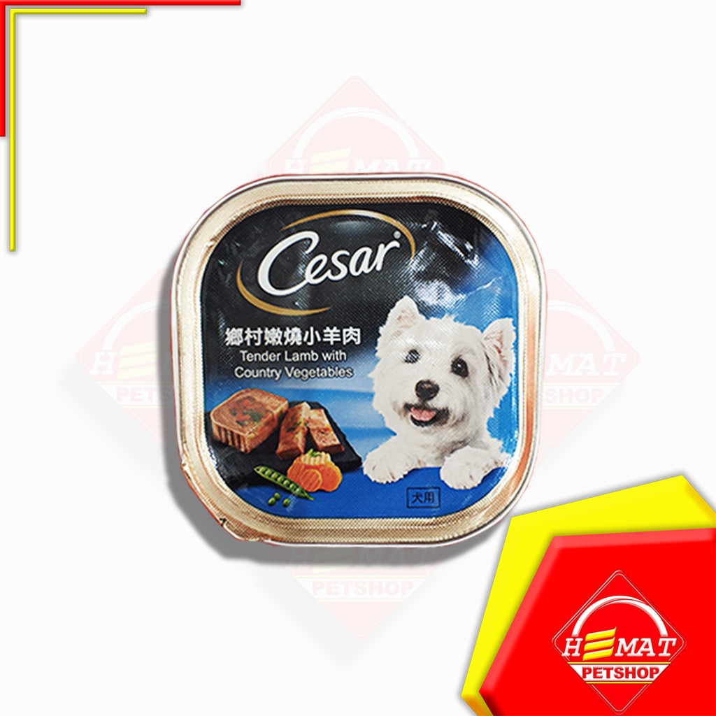 Cesar Wet Dog Food All Varian 100 Gram Makanan Anjing