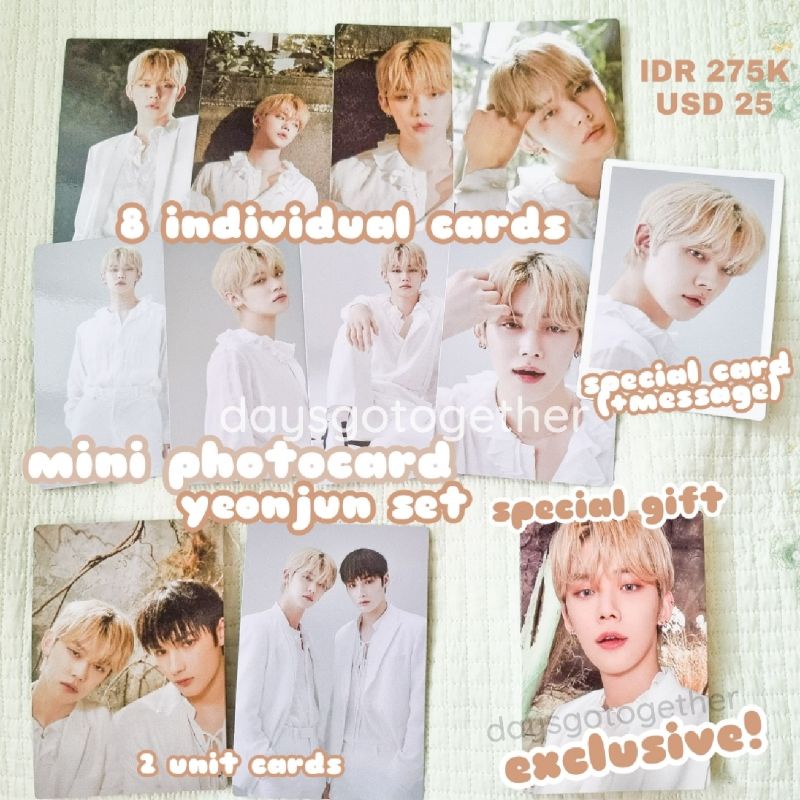 [ACT:LOVESICK MERCH] MINI PHOTOCARD YEONJUN SET