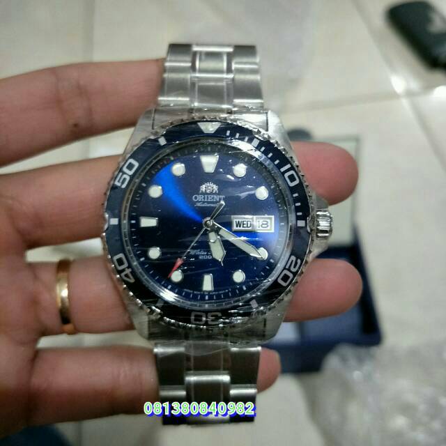 ORIENT RAY II BLUE DIAL AUTOMATIC FAA02005D ORIGINAL