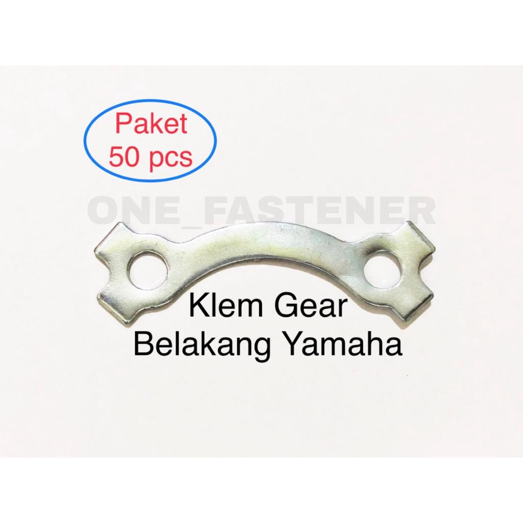 50 pcs Plat Gear BELAKANG Yamaha kleman Ring gear Rx king jupiter vega