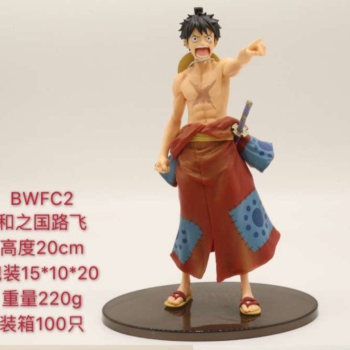 One Piece Monkey Luffy Wano BWCF KWS Figure