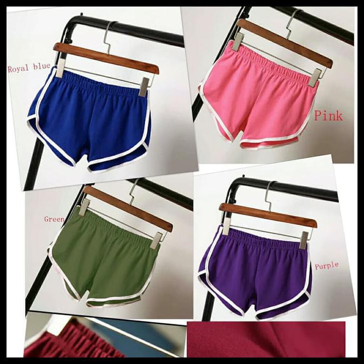pxm8 celana pendek olahraga wanita gym xl xxl 3xl fvz8