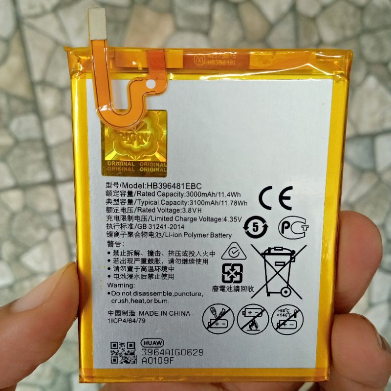 BATERAI BATRE HUAWEI HONOR 5X_G8_GR5_K11_L22_CAM L21_Y6 DUAL_Y6II