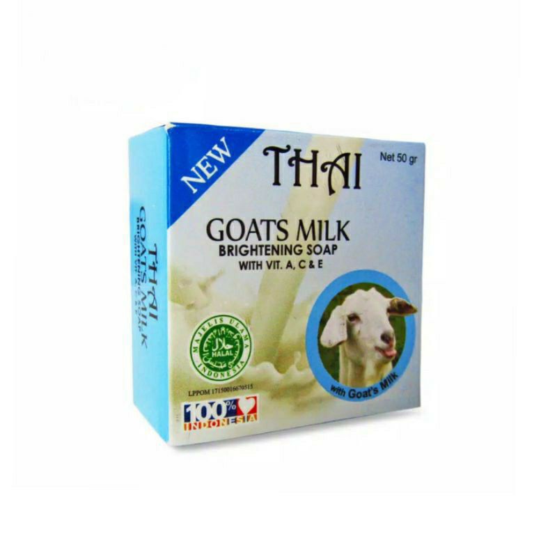 

THAI Goats Milk Soap 50gr - Sabun Susu Kambing Original