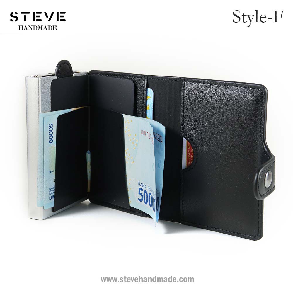 Dompet Kartu RFID Tempat Kartu Kredit Credit Card Holder Style F Custom