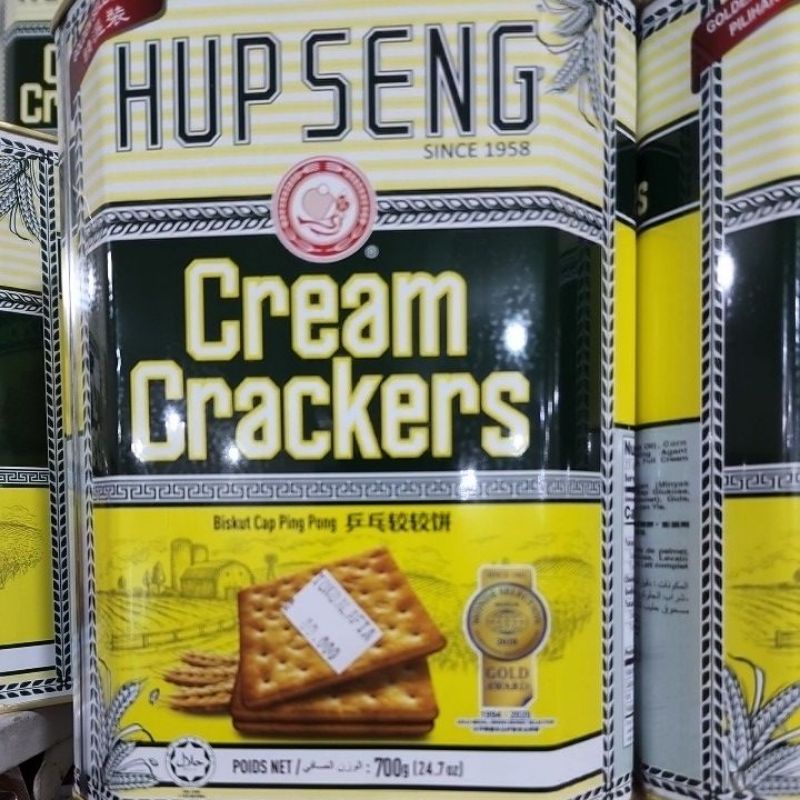 

Biskuit Hup Seng Cream Crackers 700gram