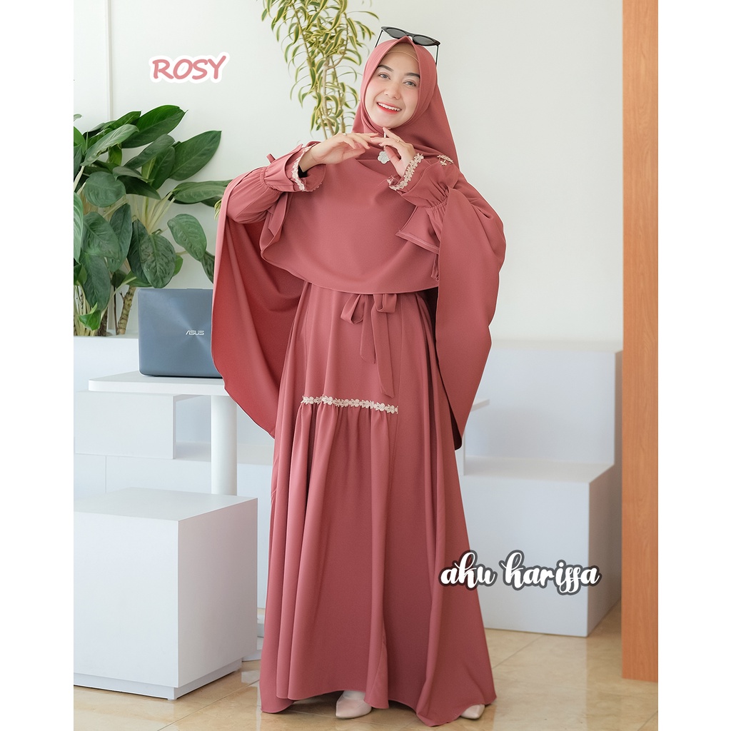 Gamis Aku Karissa Original - Gamis Lebaran Zaina Syari-4