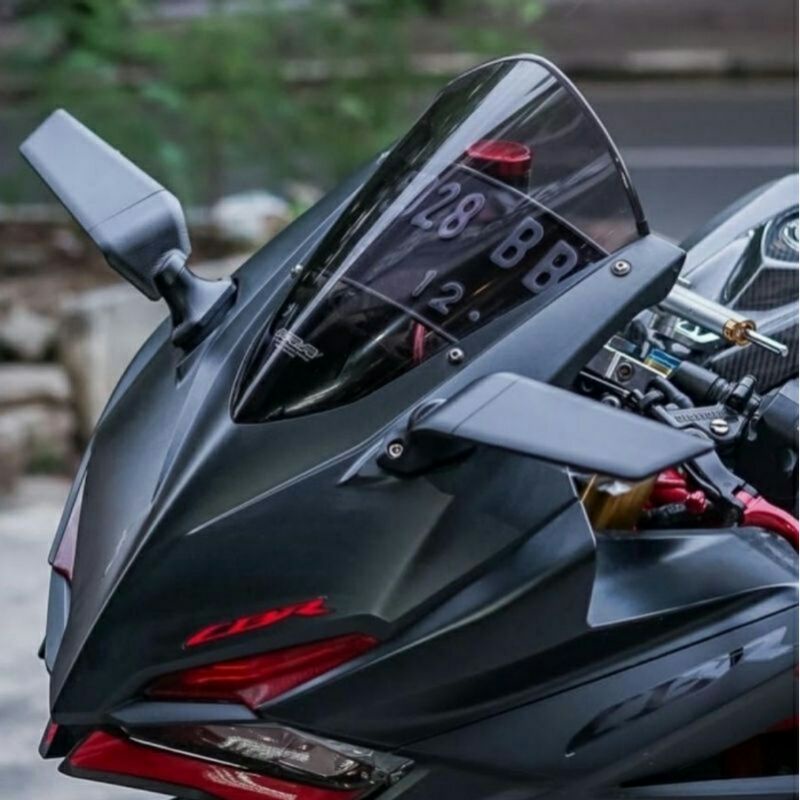 Spion Winglet Full Cnc Spion Winglet Stealth Model Rizoma F22R ,ZX25R, Ninja 250Fi ,Ninja 250 Carbu ,GSX , R15,R25 , CBR Dll