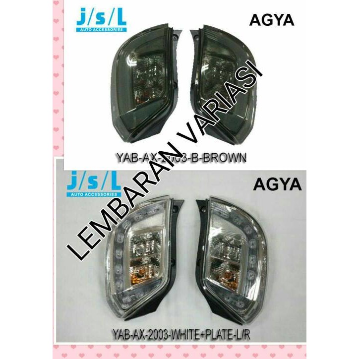 LAMPU STOP AGYA MODEL LED