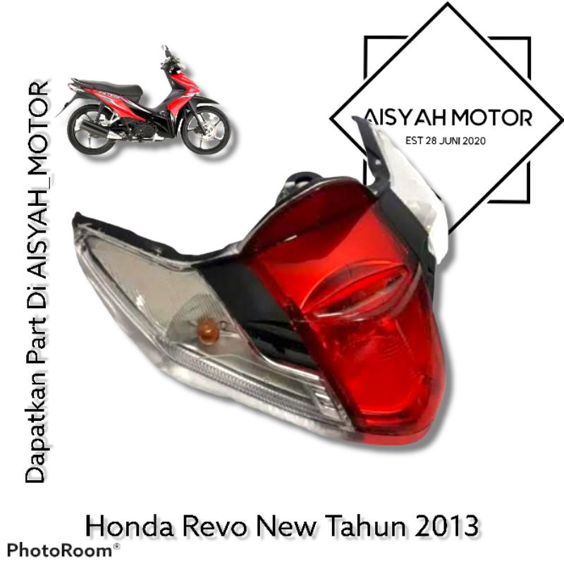 Reflektor Lampu Belakang Honda Revo Absolute New Tahun 2013