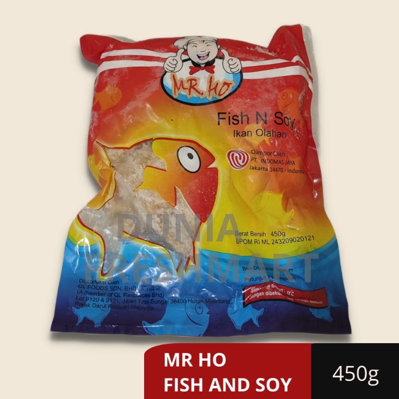 

Mr Ho Fish And Soy 450gram MR. HO FISH N SOY IKAN OLAHAN MRHO