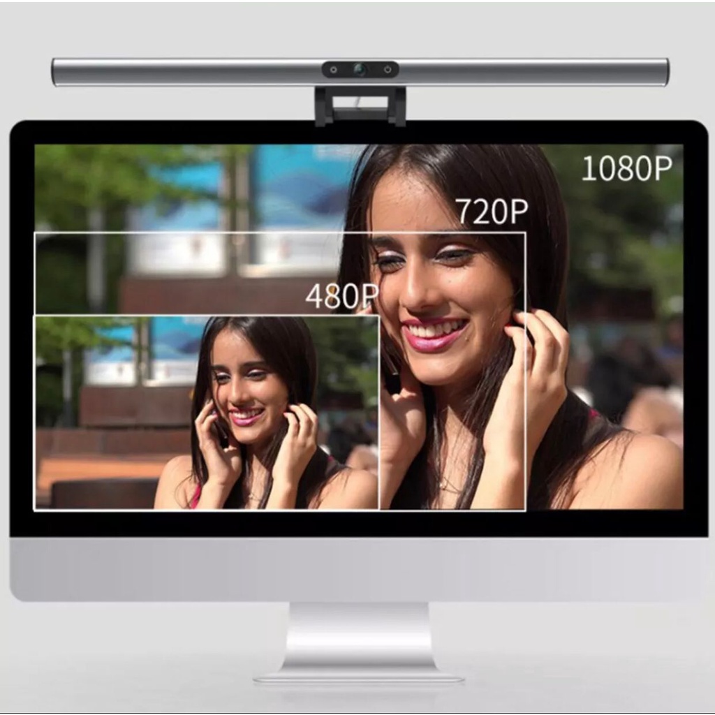 Screen Bar Webcam Unicorn S1 - USB Monitor Light With HD Webcam 1080P
