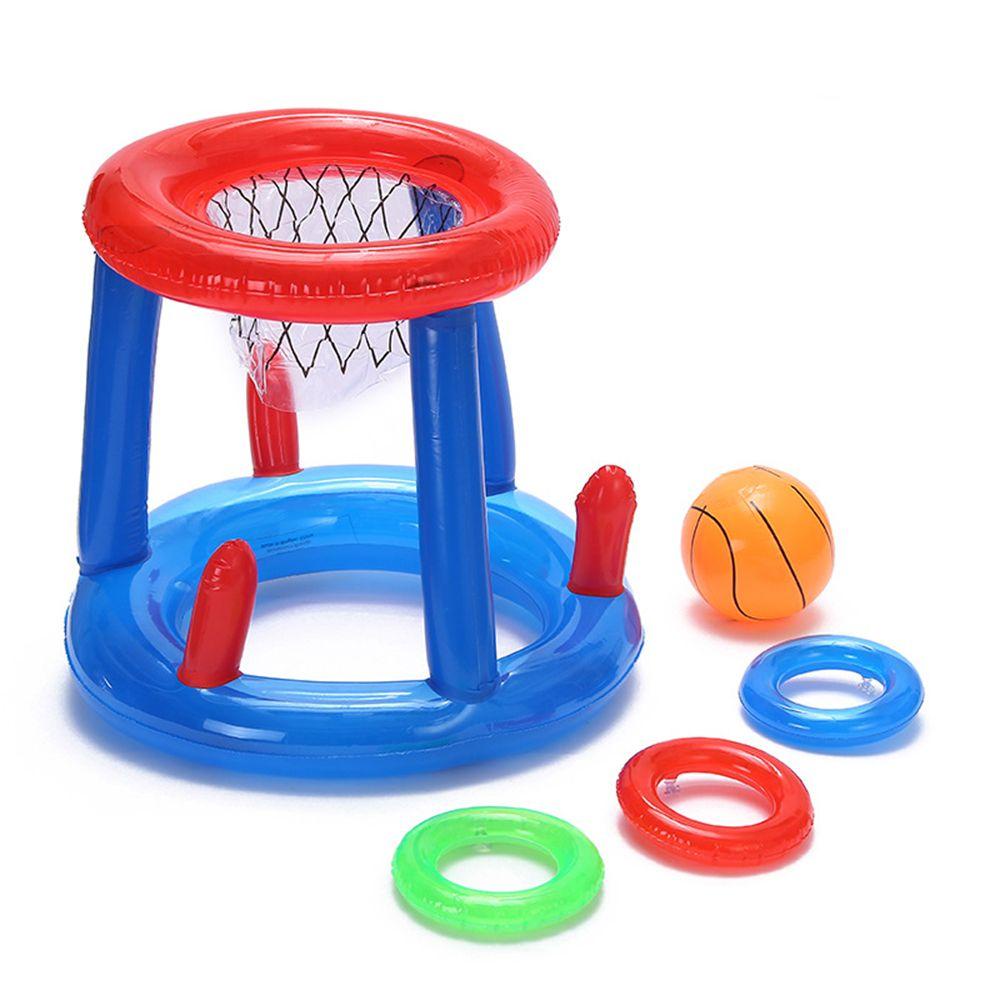 Set Ring Basket Dengan Bola Untuk Pesta Musim Panas