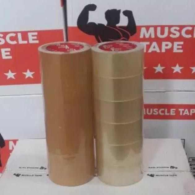

Lakban Muscle tape Bening 90 Yard - bdg