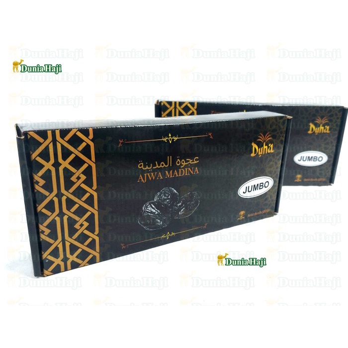 

Kurma Ajwa Jumbo Nabi Madinah Premium Super XL Oleh Oleh Haji 500Gr