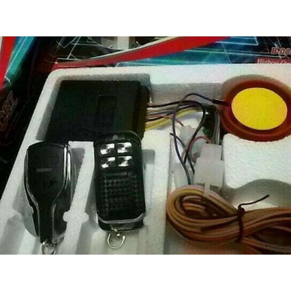 alarm motor anti maling sensor sentuh - remot bisa starter dari jarak jauh dan mencari motor
