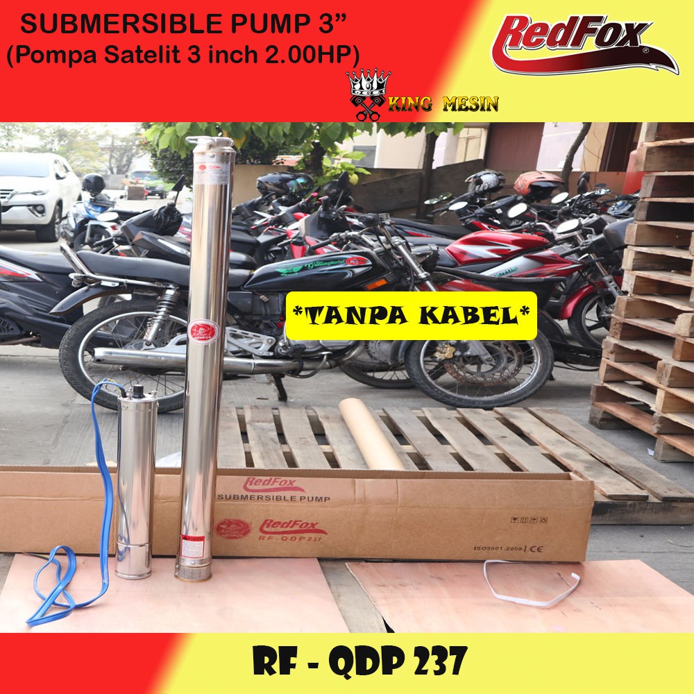 POMPA SATELIT/SUBMERSIBLE PUMP 3 INCH 2HP RF-QDP 237