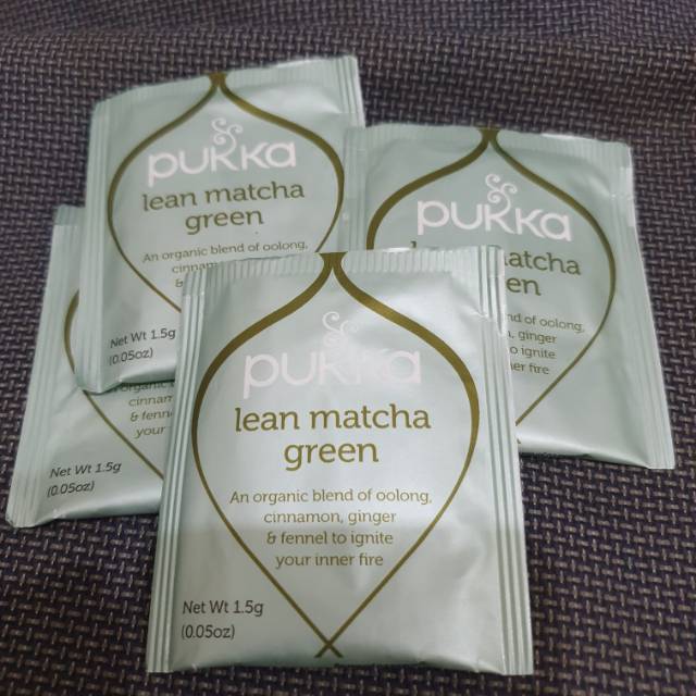 Lean Matcha Green Tea merk Pukka