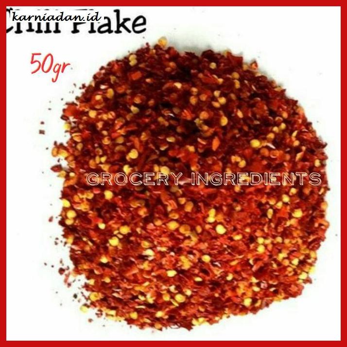 

gnidderdsaus- chili flake / chili cacah / chili dried - 50gr -asliiiiii.