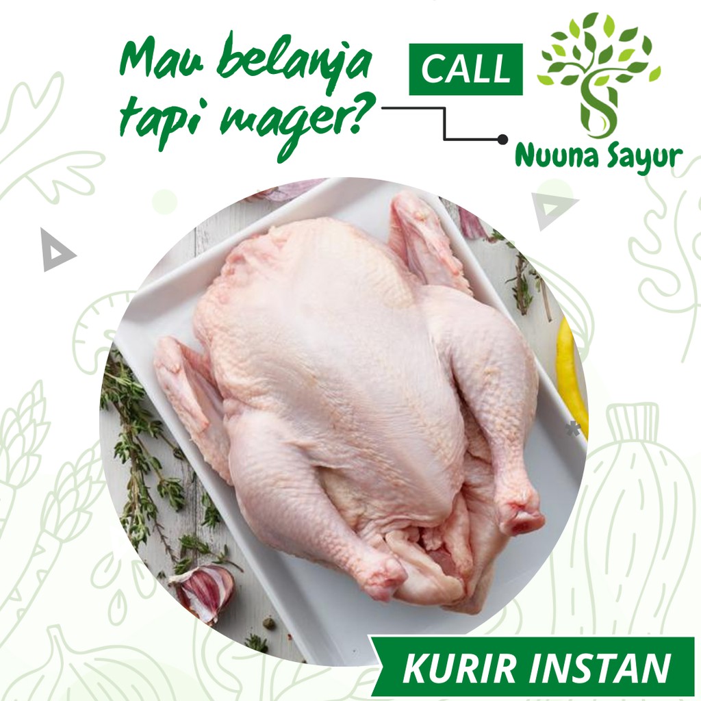 

AYAM POTONG DAGING AYAM SEGAR FRESH 1 kg POTONG 8 SAYUR MAKANAN SEGAR SERANG