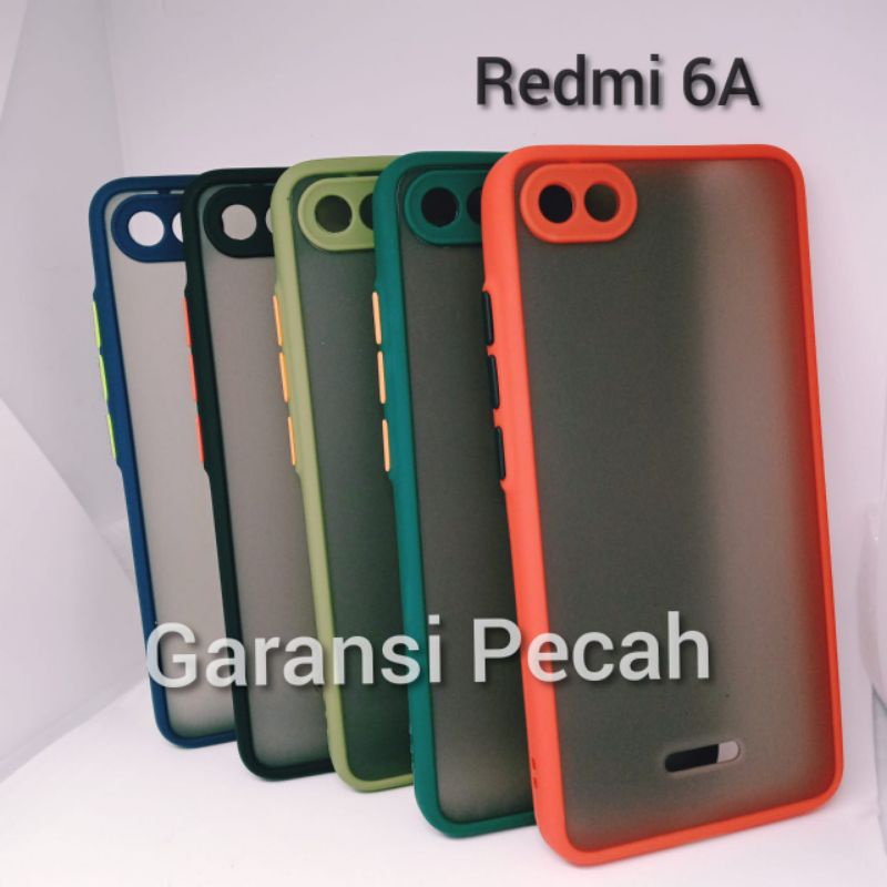 CASE DOVE Xiaomi Redmi 6A - CASE TRANSPARAN MACARON