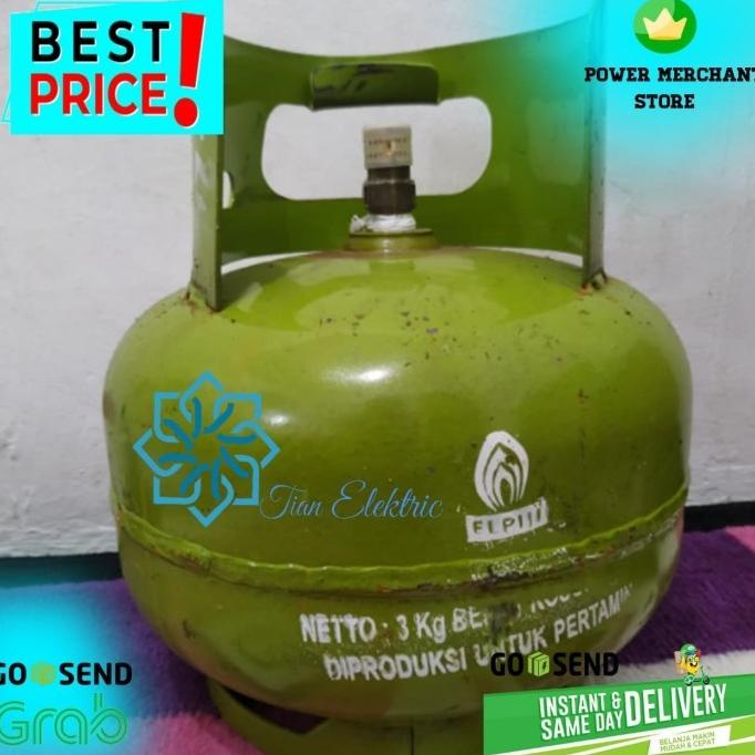 TABUNG GAS LPG 3 Kg + Isi-Segel (GoSend Only)