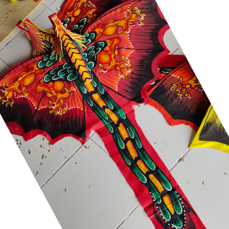 

LAYANGAN NAGA LUKIS KNOCK DOWN 1 METER