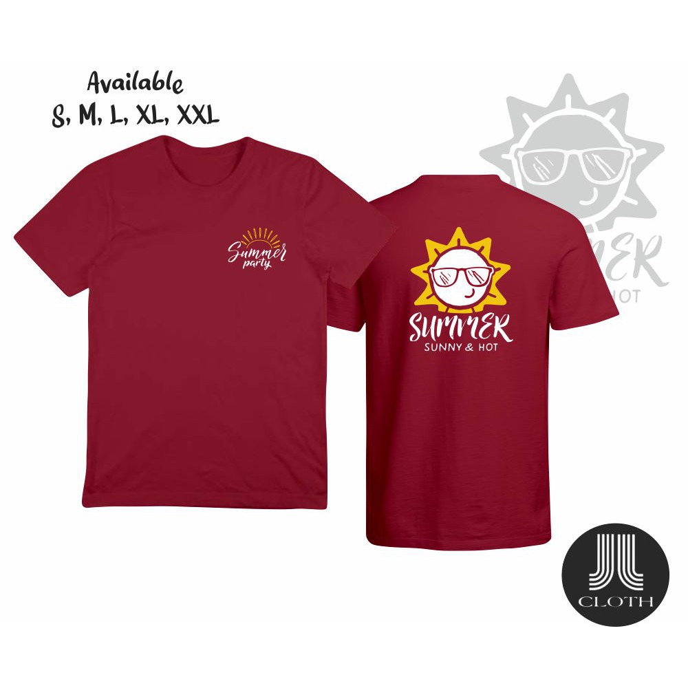 KAOS ERIGO SUMMER PARTY/ BAJU KAOS ERIGO SUMMER SUNNY HOT