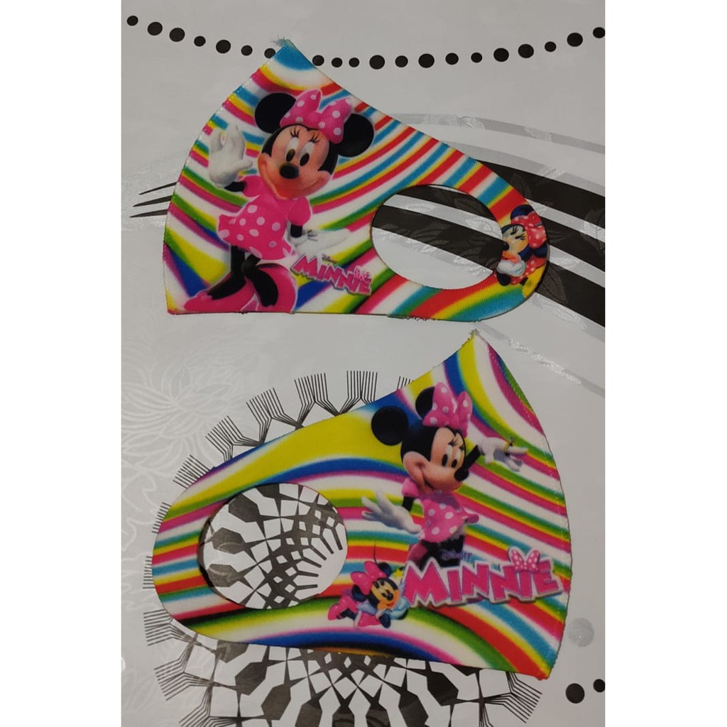 MASKER SCUBA ANAK-ANAK PEREMPUAN / MASKER SCUBA PRINTING (BACA DESKRIPSI)