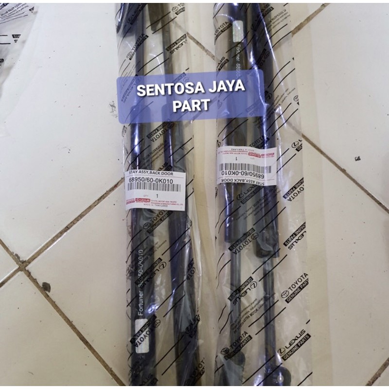 SHOCK  BAGASI BELAKANG FORTUNER ORIGINAL