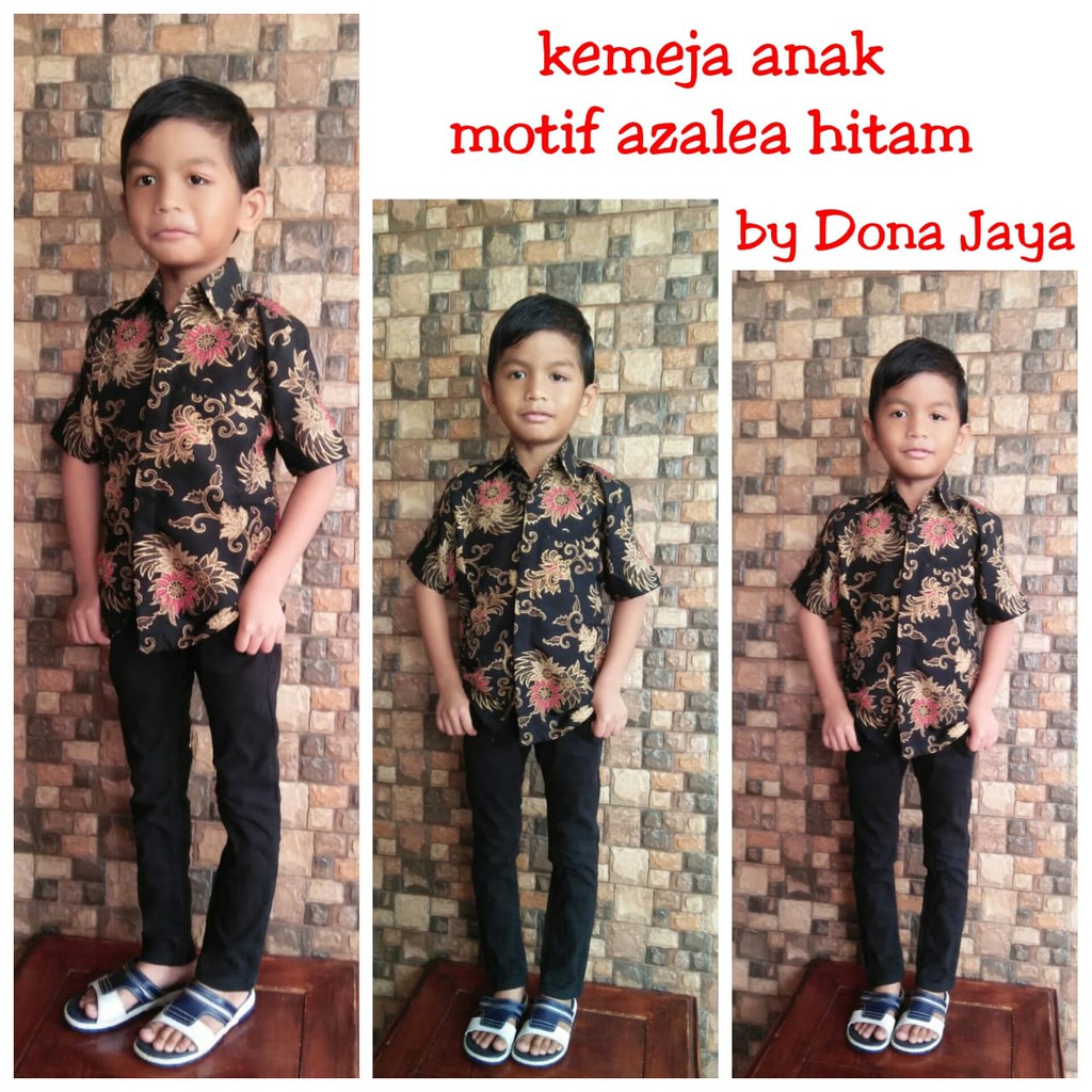 Kemeja Batik Anak Aneka Pilihan Motif