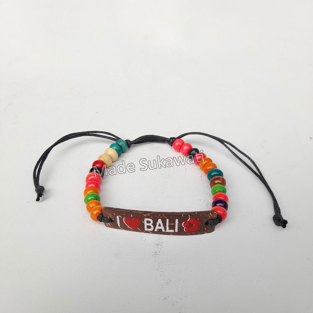 Gelang tali batok i love bali