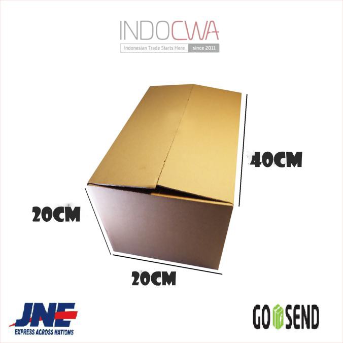 

barang berkualitas | pengiriman cepat | kualitas terbaik Kardus Box Karton Polos UK40X20X20 PROMO |