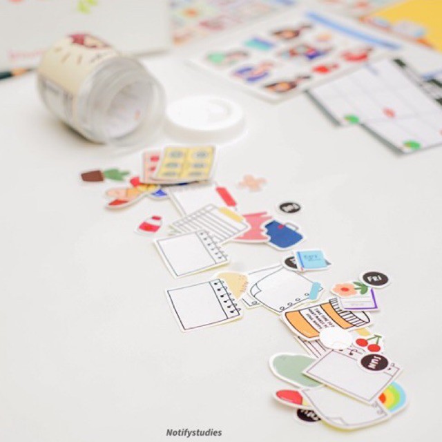 

NOTIFY MEDICINE SELF CARE STICKERS (VERSI BOTOL)