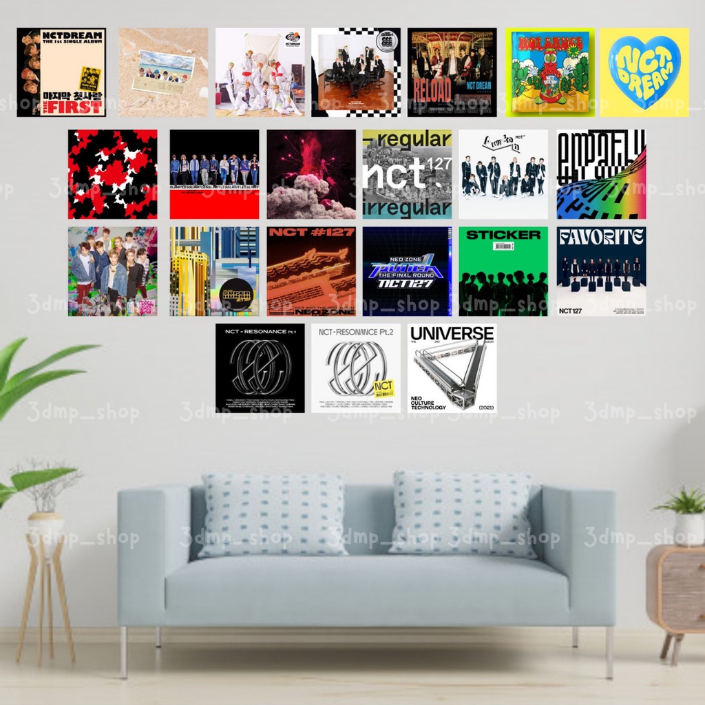 [satuan] walldecor nct album kpop