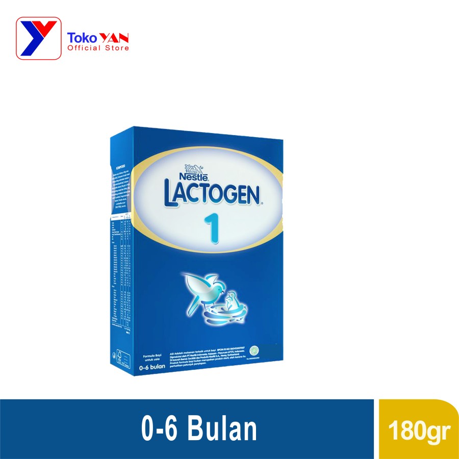 Lactogen 1 Susu Formula Bayi 0-6 Bulan 180gr