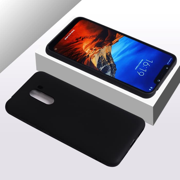 Casing Xiaomi Pocophone F1 Soft Silikon Back Cover
