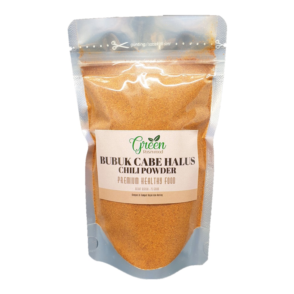 

CABE BUBUK HALUS 75 GRAM PREMIUM LOKAL ASLI - CHILI POWDER 75 GR