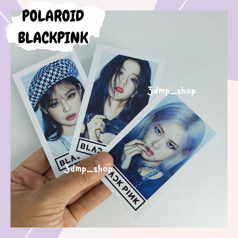 [10 lembar] polaroid blackpink kill this love