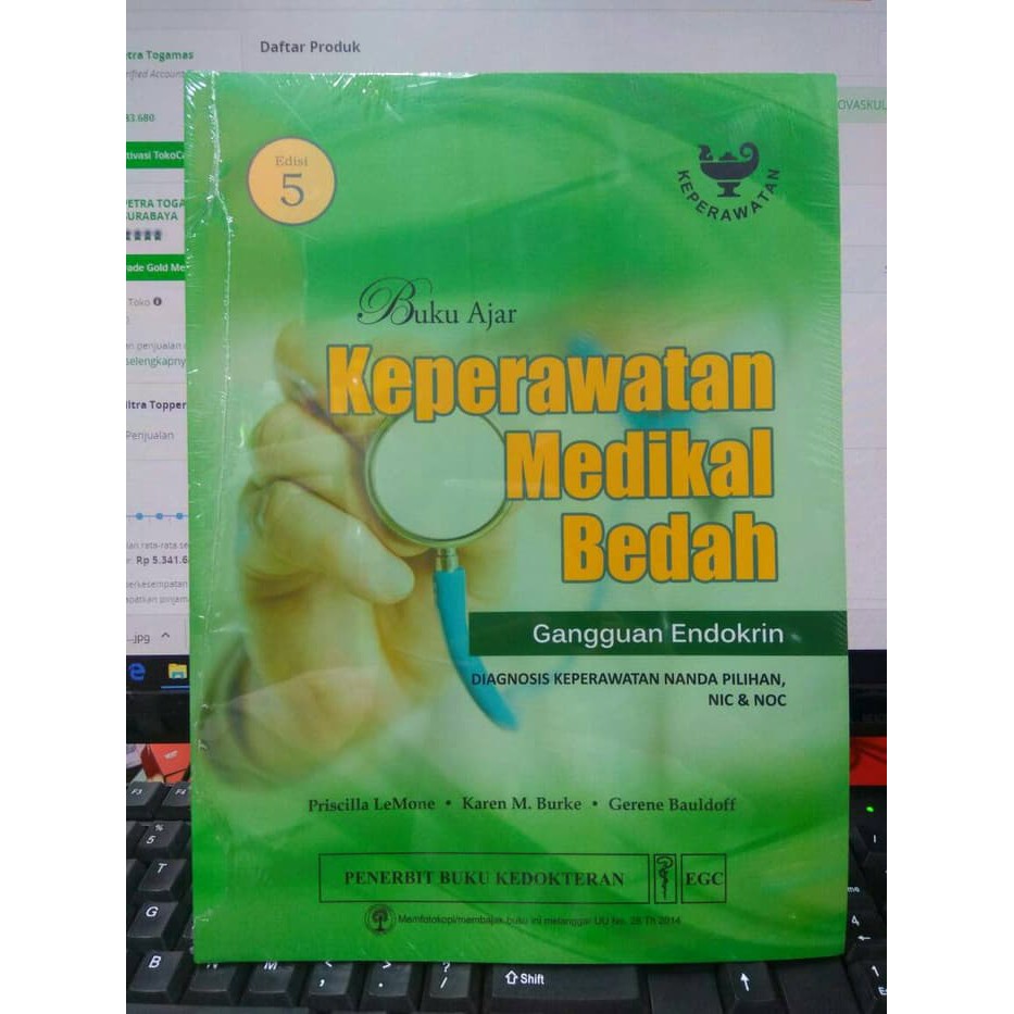 BUKU AJAR KEPERAWATAN MEDIKAL BEDAH  GANGGUAN ENDOKRIN