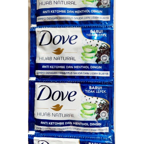 Dove Shampoo All Varian renceng 8 ml x 12 pcs